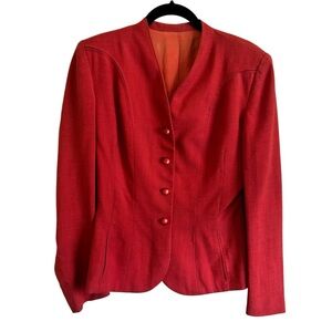 Vintage Sacony 777 Skirt Suit Size Medium